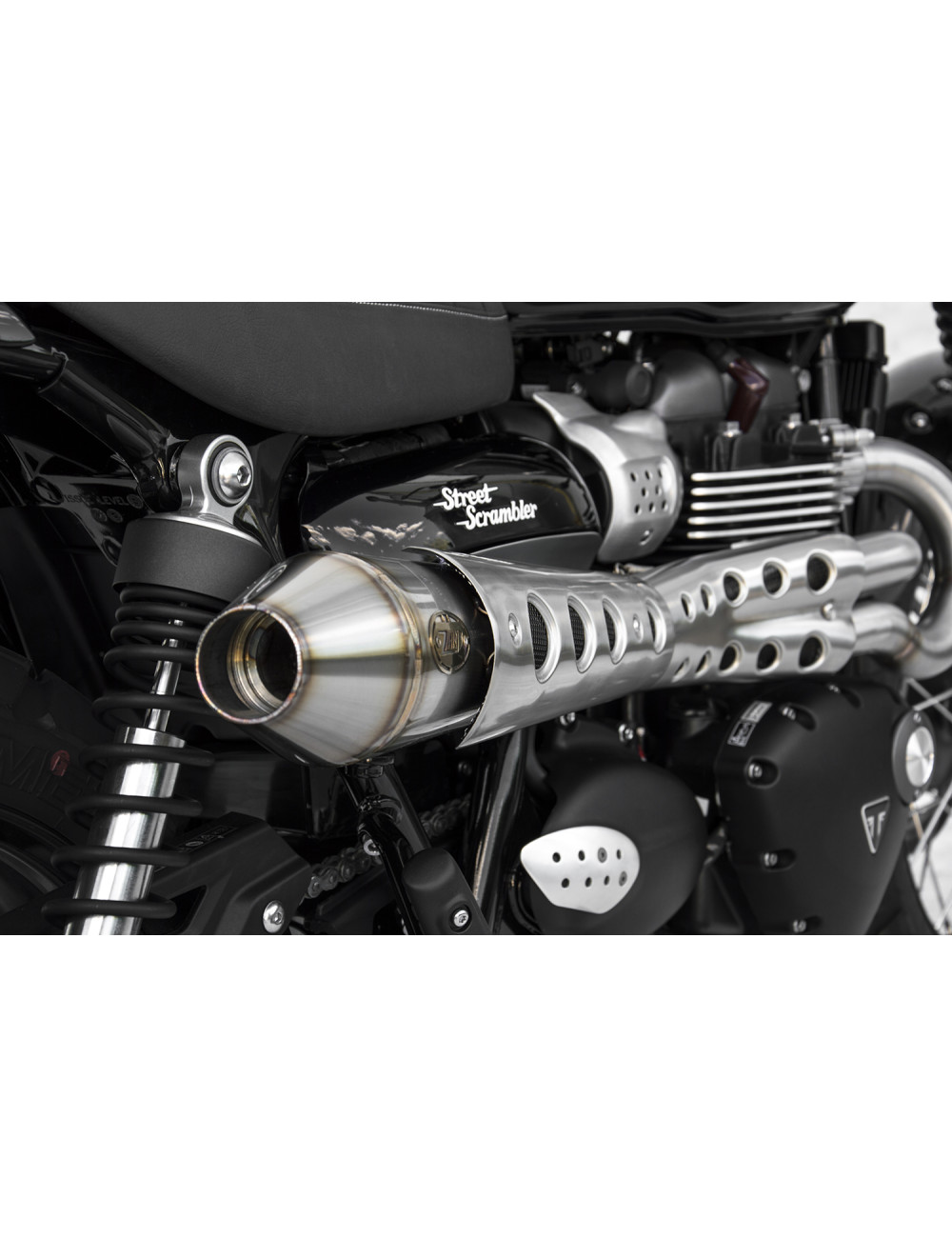 Complete High Conical Kit Triumph Street Scrambler 17-20 Exhaust System