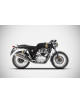 Royal Enfield Continental GT 650 21-23 Slip-On Silenziatori in Acciaio Inox