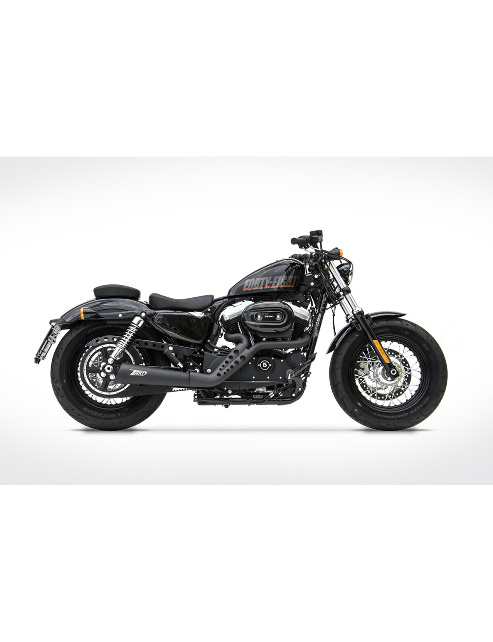 Scarico PORTSTER 883 SPORT Harley Davidson Acciaio Inox