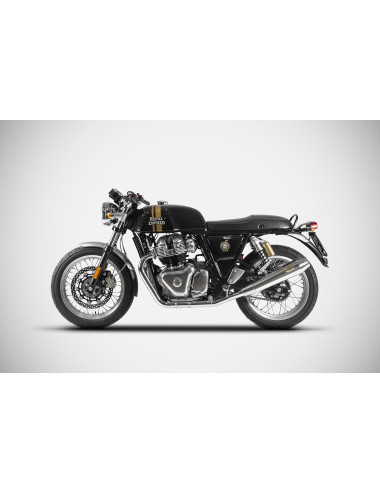 Royal Enfield Continental GT 650 21 23 Slip-On Stainless Steel Mufflers