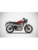 Royal Enfield Continental GT 650 19-20 Flat Stainless Steel Full Exhaust DB-Killer