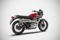 Royal Enfield Continental GT 650 19-20 Flat Stainless Steel Full Exhaust