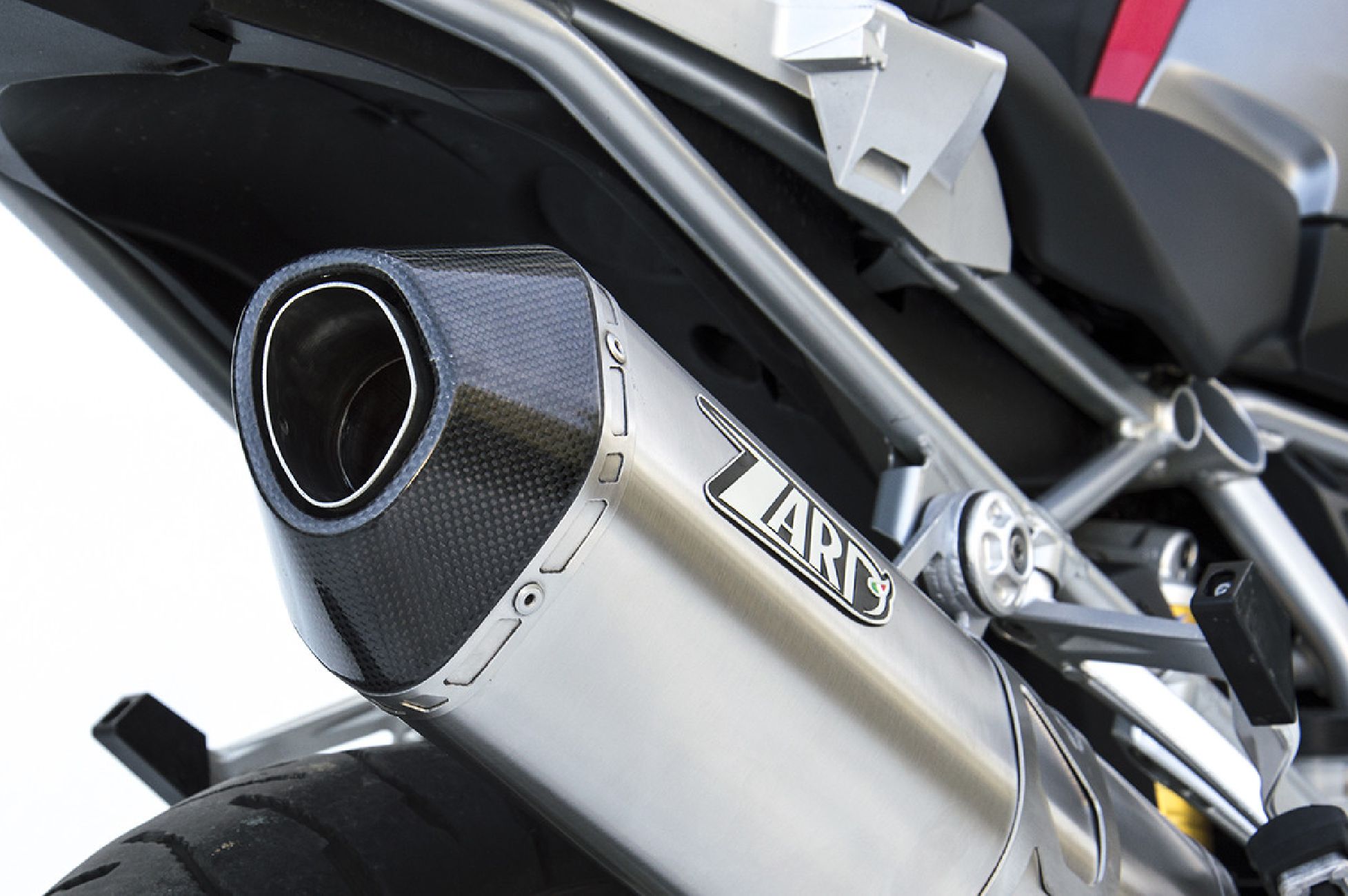 Scarico BMW R 1200 GS PENTA R Slip-On 17-18 Acciaio Inox e Carbonio