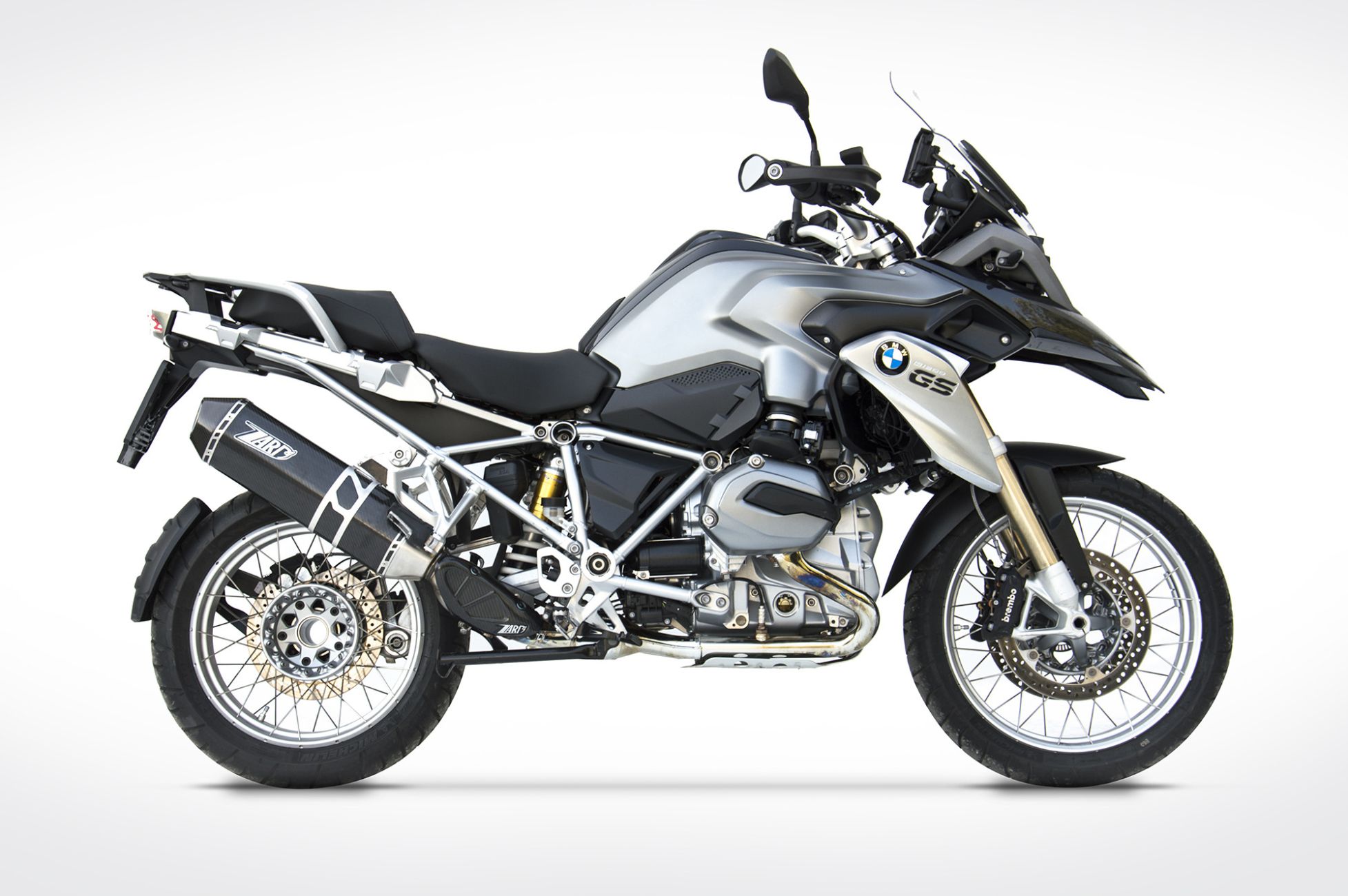 Scarico BMW R 1200 GS PENTA R Slip-On 17-18 Acciaio Inox Carbonio
