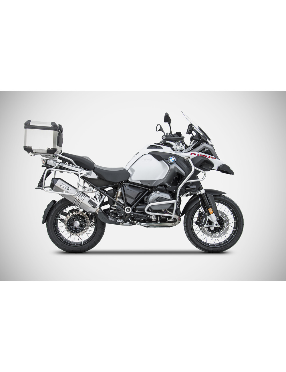 Scarico BMW R 1200 GS PENTA R Slip-On (17-18) Acciaio Inox e Carbonio