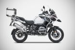 Scarico BMW R 1200 GS PENTA R Slip-On (17-18) Acciaio Inox e Carbonio