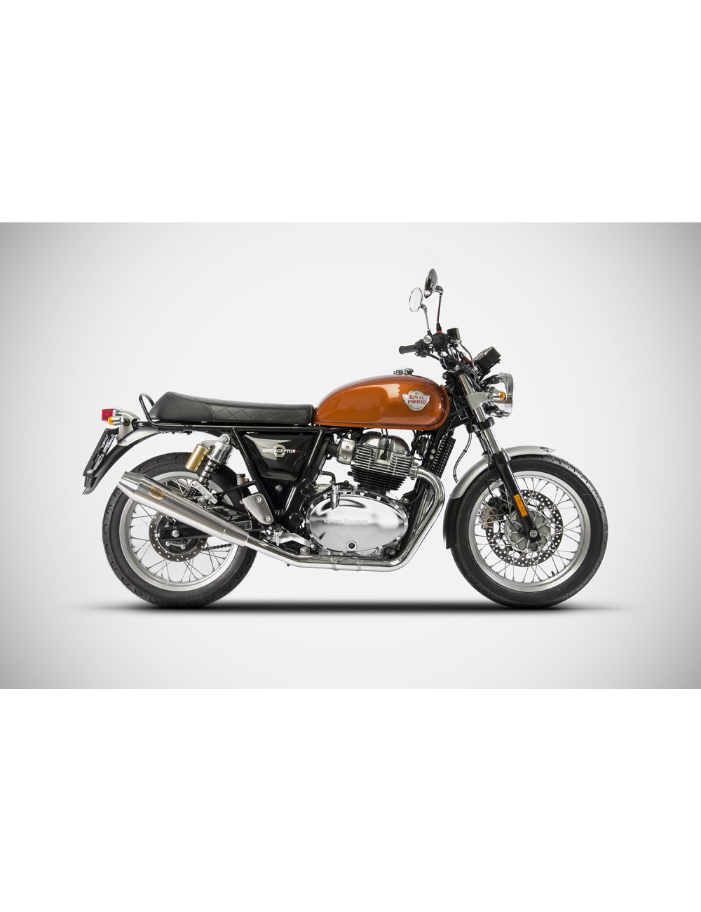 Slip-On per Royal Enfield Interceptor 650 21-23 - Silenziatori Zard