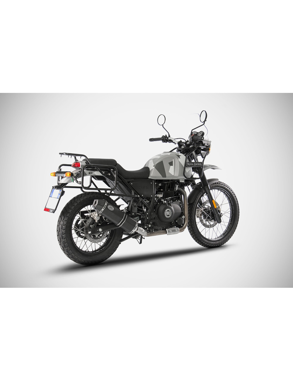 Royal Enfield Himalayan 410 21-23 Slip-On Penta Low Silenziatore Basso