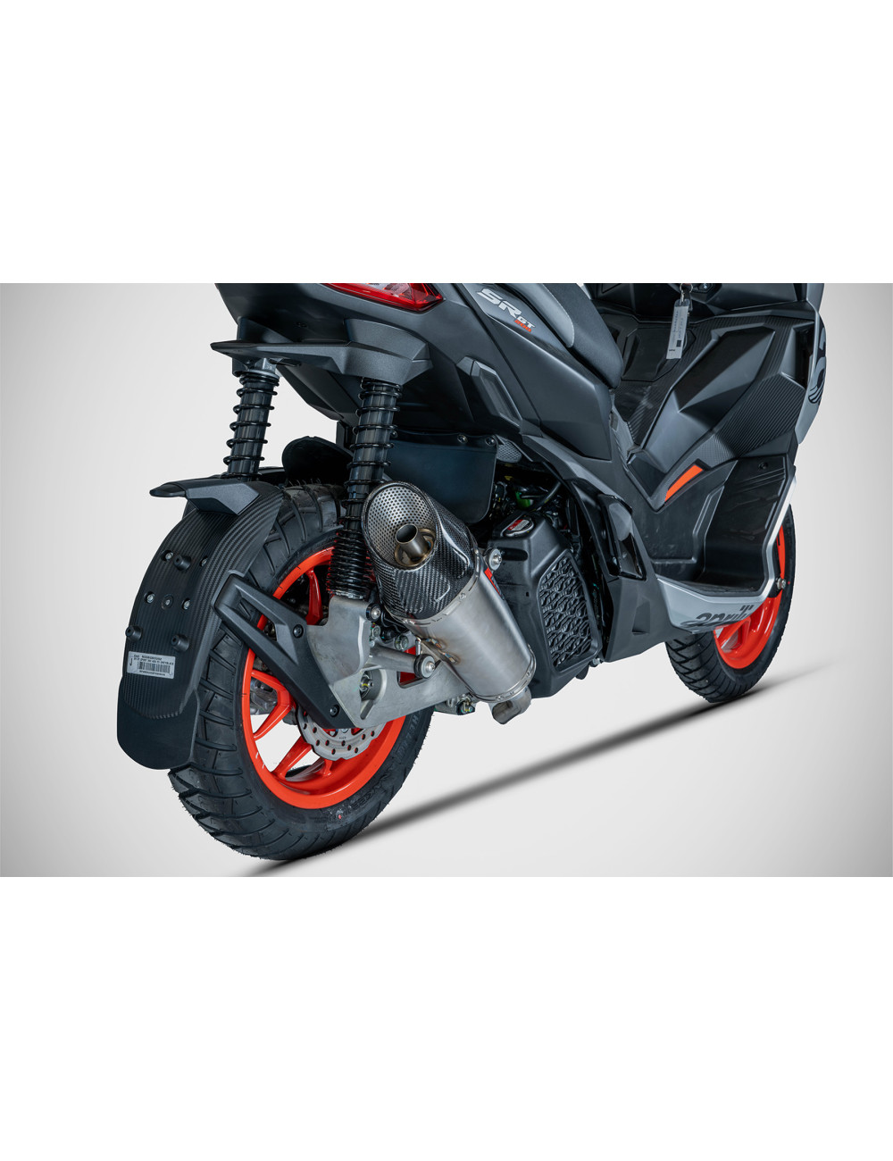 Scarico Aprilia SR 200 GT SPORT 22-24 SLIP-ON Acciaio Inox ZARD