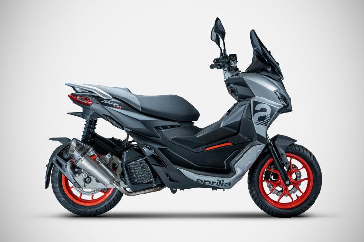 Scarico Aprilia SR 200 GT SPORT 22-24 SLIP-ON - Acciaio Inox ZARD