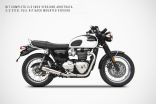 Conversion into Rear Exhaust Triumph Bonneville T120