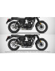 Conversion into Rear Exhaust Triumph Bonneville T100 17-20