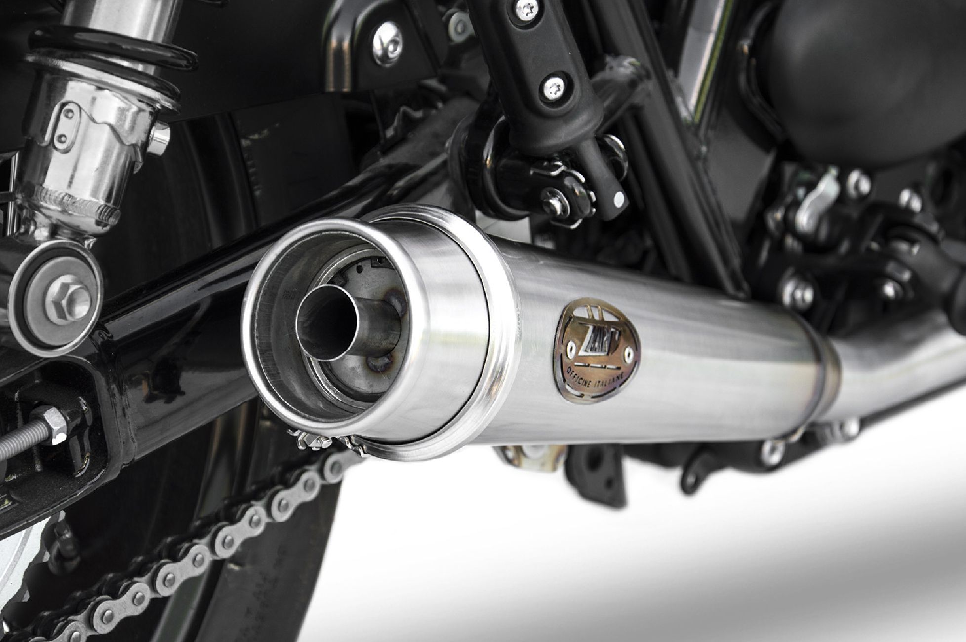 Conversion Rear Exhaust Triumph Bonneville T100