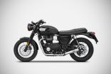 Conversion Rear Exhaust Triumph Bonneville T100 17 20
