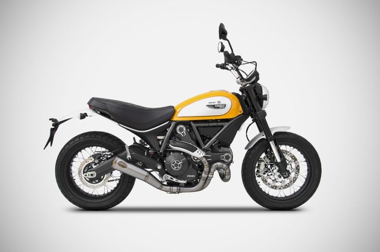 Ducati Scrambler 800 collectors 17-20 ZARD Inox Racing