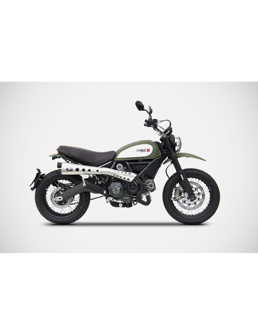 Ducati Scrambler 800 exhaust 17-20 Special Ed. Racing