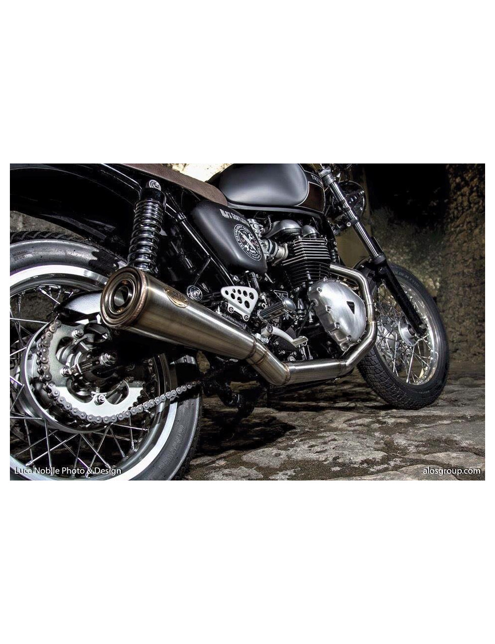 Iniezione Triumph Thruxton 900 Full Kit Bad Child Inox