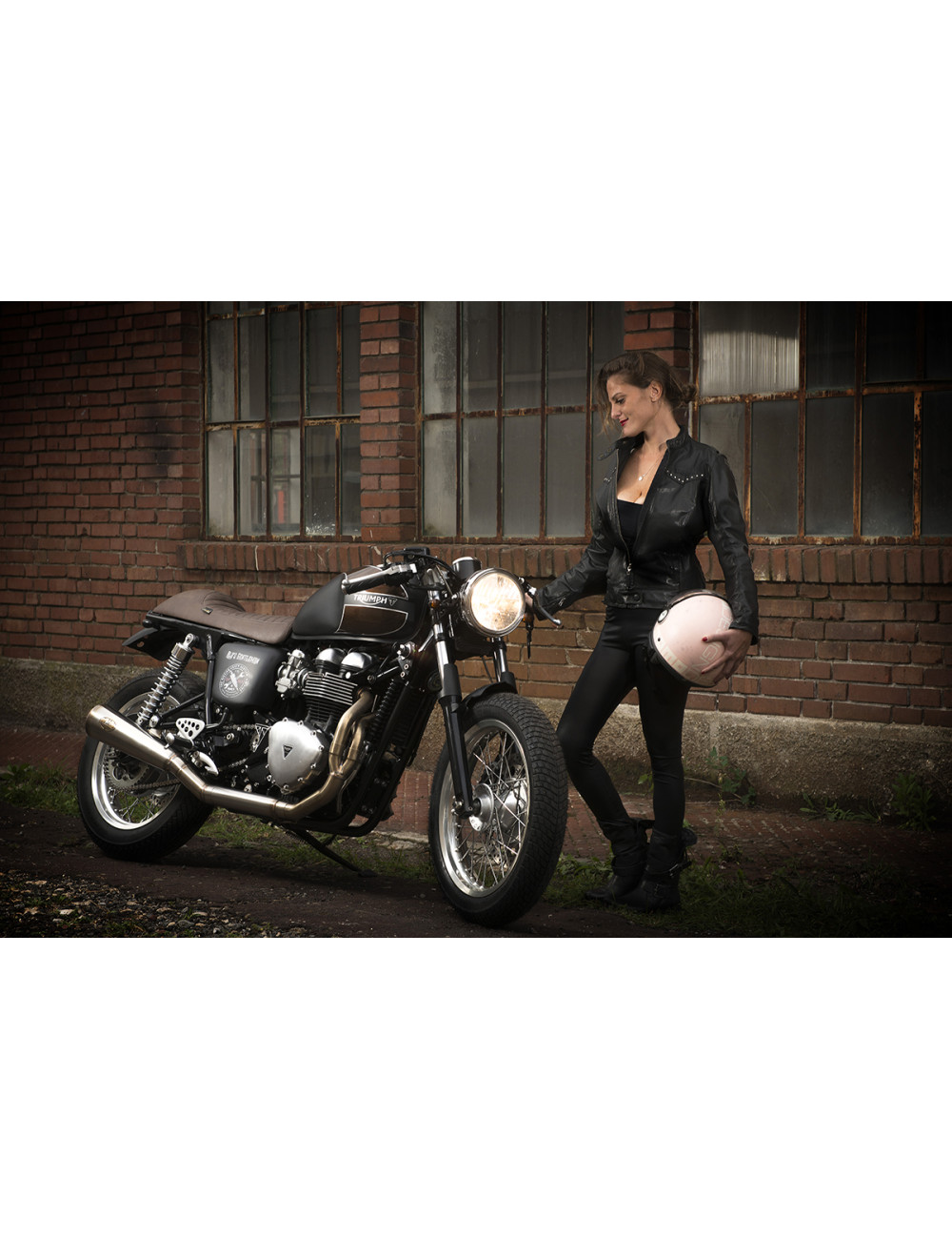 Iniezione Triumph Thruxton 900 - Full Bad Child Inox