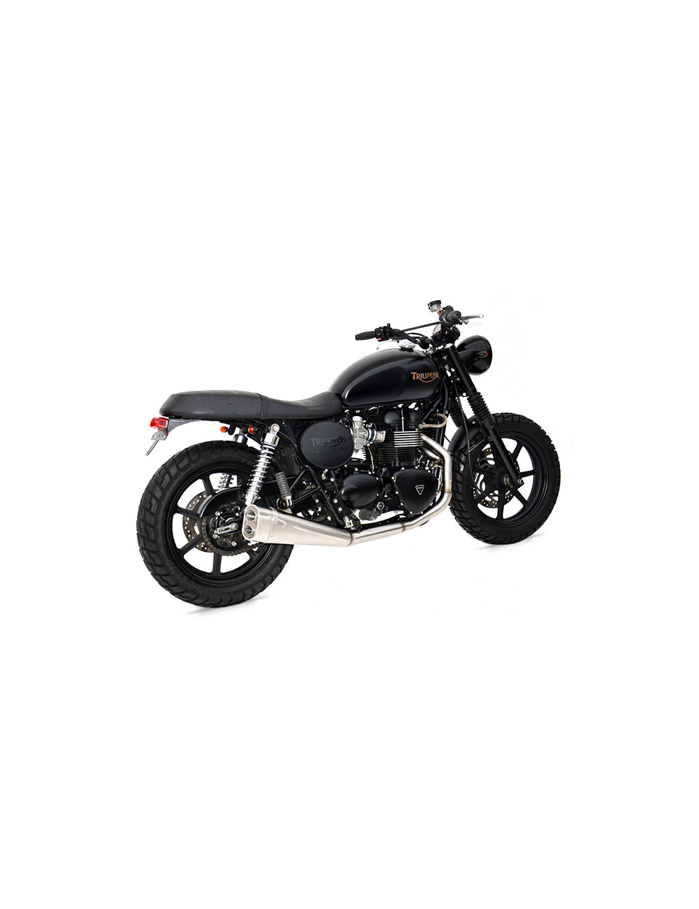 Scarico Triumph Bonneville T100 Iniezione 08-16 Kit Short ZARD