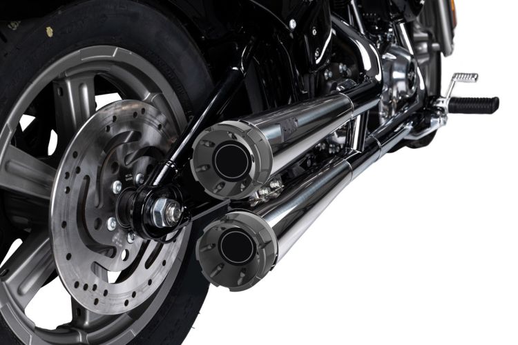 Scarico SOFTAIL M8 Silenziatori Fondello 16-23 Harley-Davidson