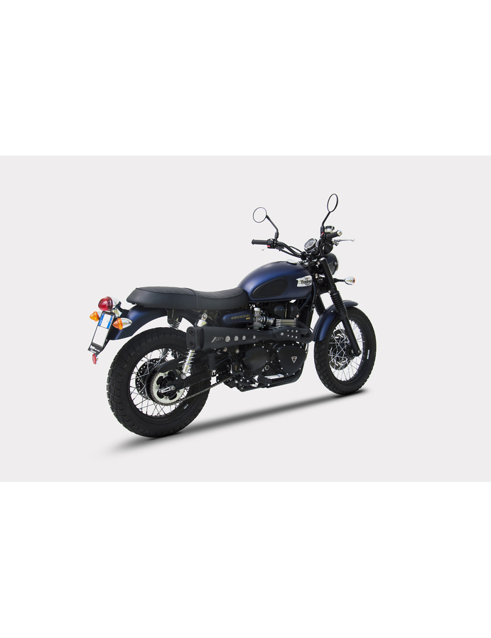 Full Kit Short Triumph Scrambler 900 Zard Exhaust System