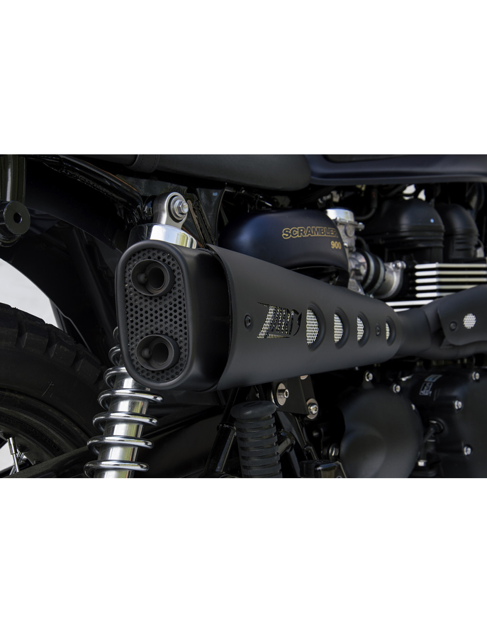 Full Kit Short for Triumph Scrambler 900 01-07 Zard Exhaust