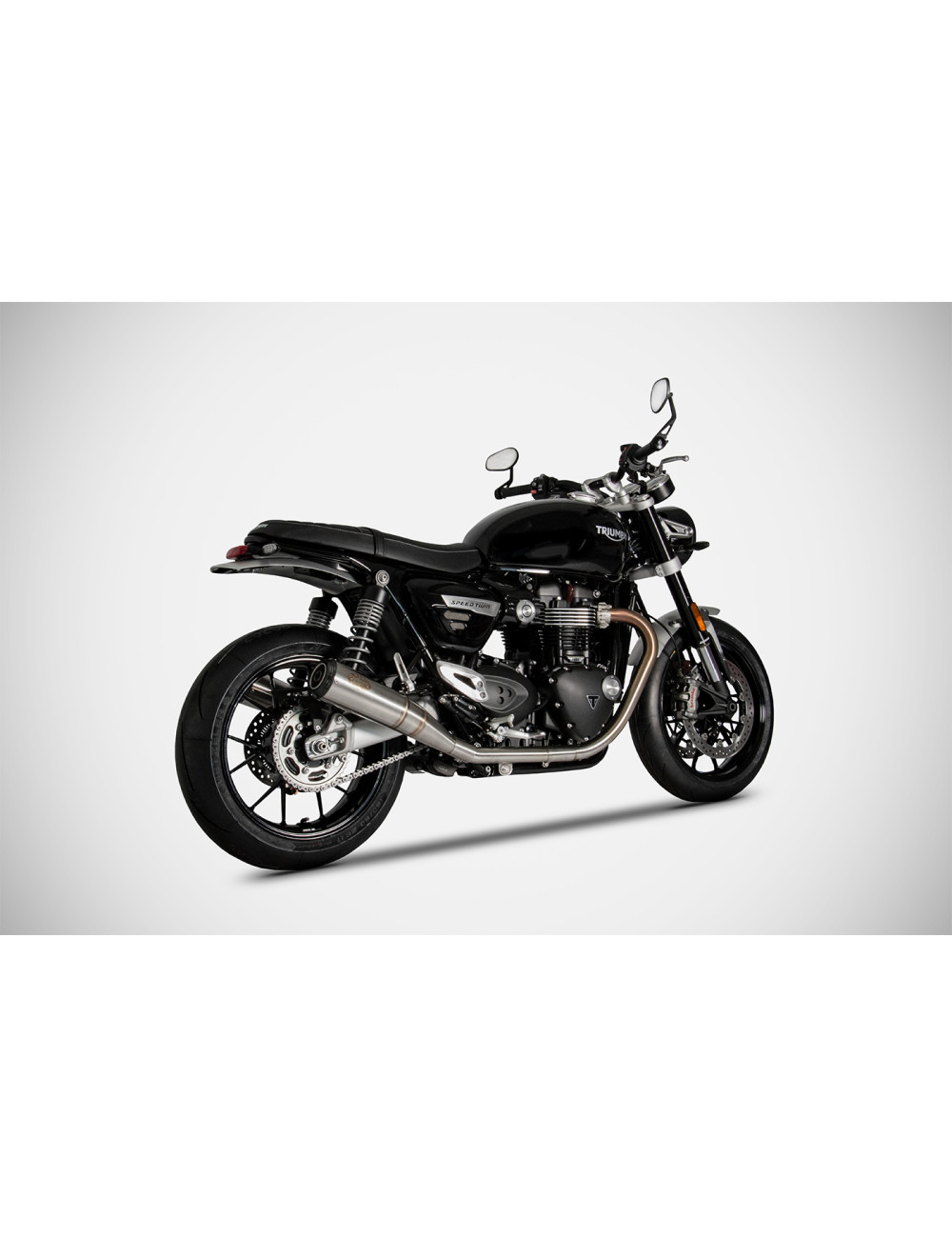 Slip-On Conico Triumph Thruxton R/RS 1200 21-23 - Silenziatori Zard