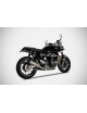 Slip-On Conico Triumph Thruxton R/RS 1200 21-23 - Silenziatori Zard