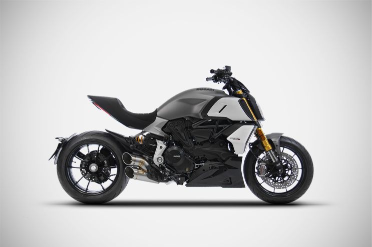 Scarico DIAVEL 1260 SLIP-ON KIT 20-21 Zard in Acciaio Inox