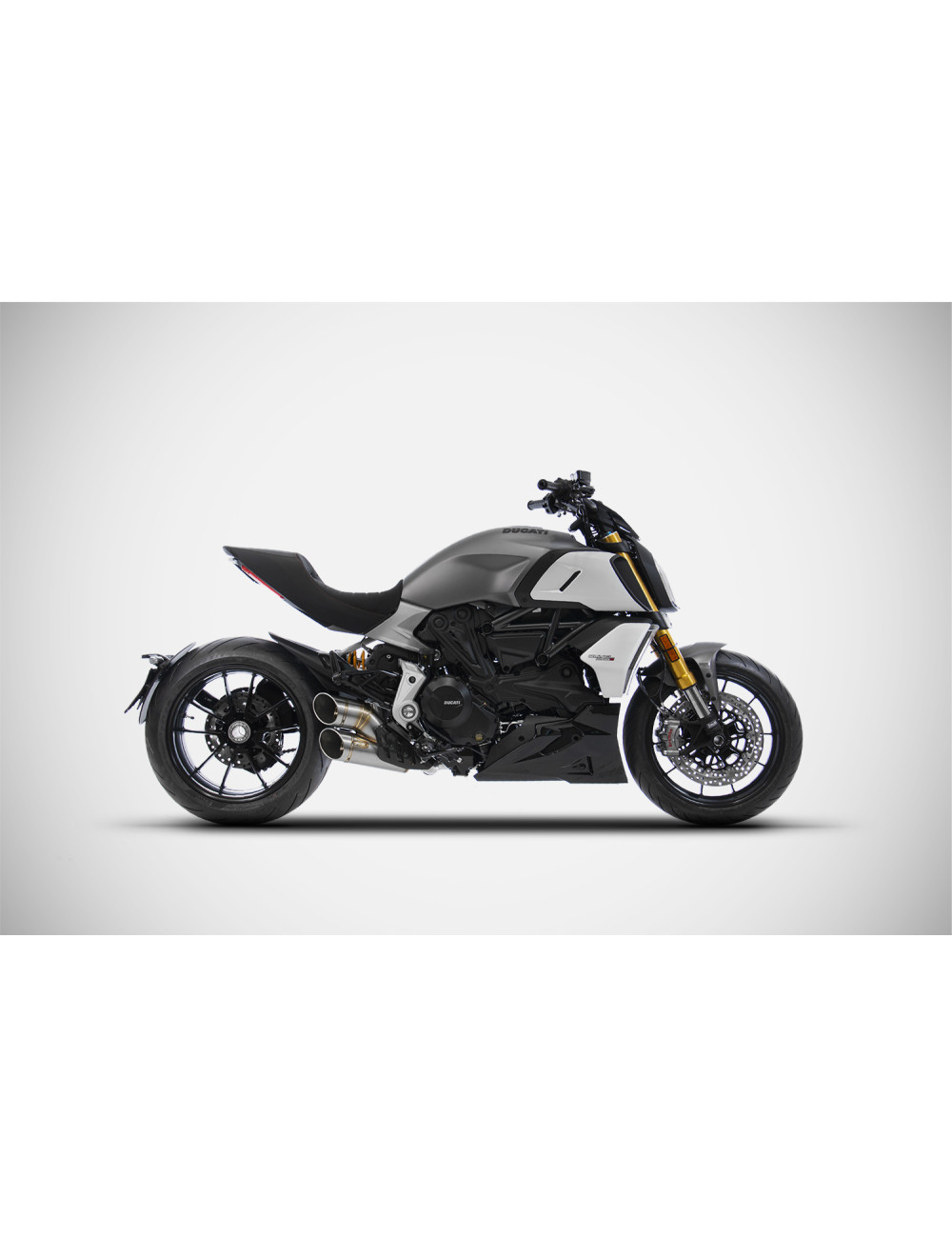 Scarico DIAVEL 1260 SLIP-ON KIT 20-21 Zard in Acciaio Inox