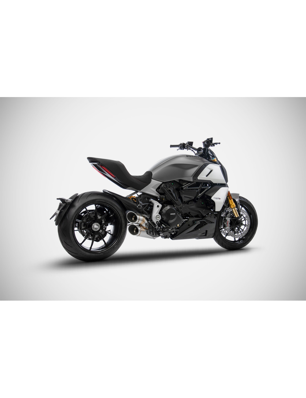 Scarico DIAVEL 1260 SLIP-ON 20-21 Zard in Acciaio Inox