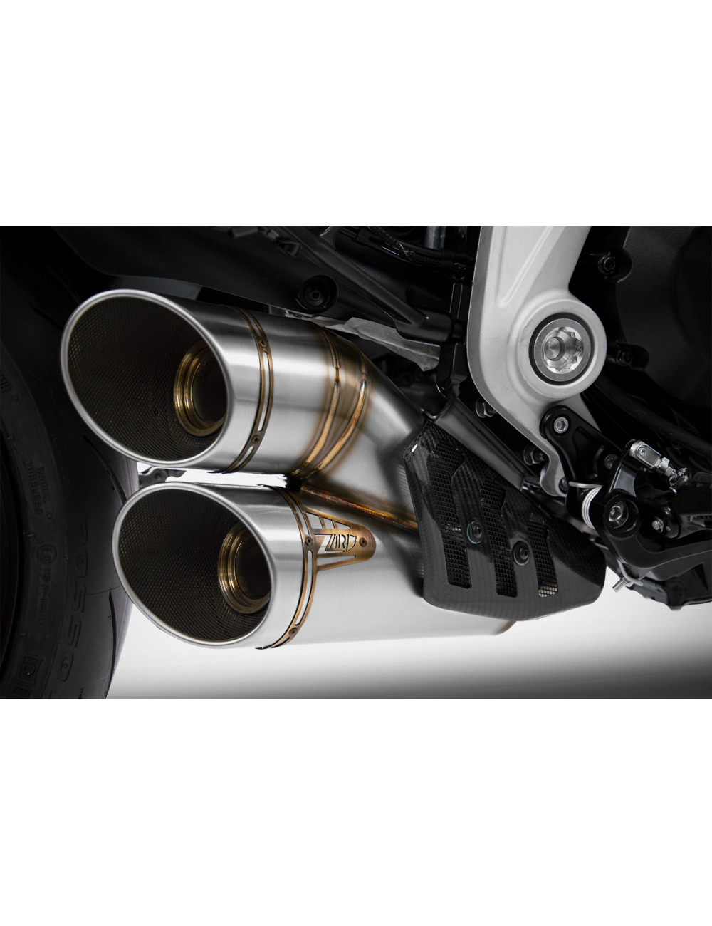 DIAVEL 1260 Exhaust SLIP-ON 20-21 Zard Stainless Steel