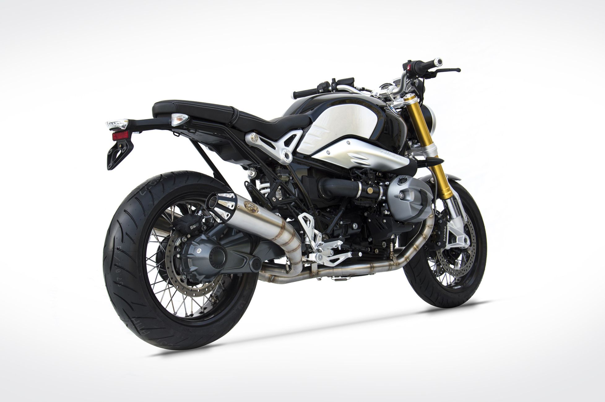 BMW R nine T 1200 Slip-On Exhaust Silencers Headers 17-20