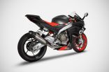 Scarico Aprilia RS TUONO 660 - ZARD Acciaio Inox Titanio