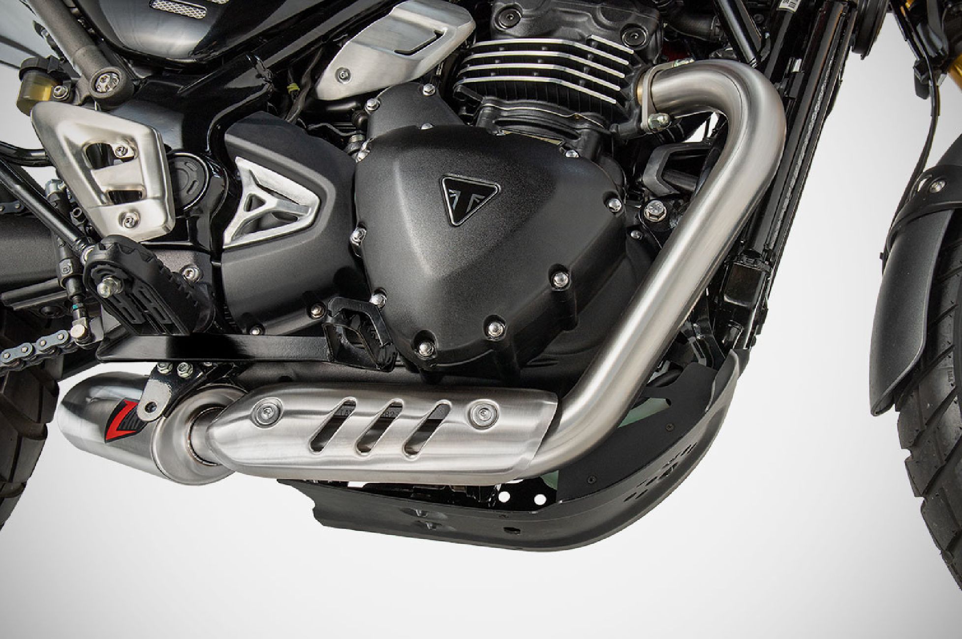 SCRAMBLER 400 X 2024 Full Kit Exhaust Stainless Steel