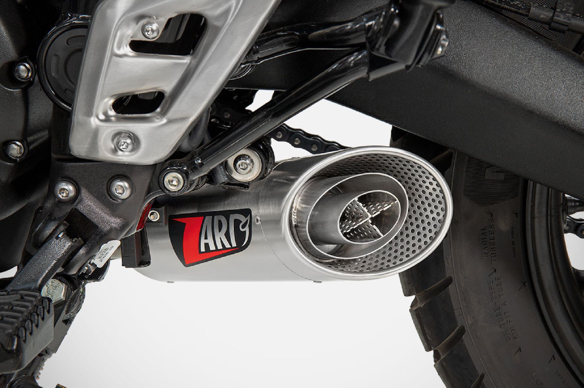 SCRAMBLER 400 X 2024 Full Kit Exhaust ZARD Stainless Steel