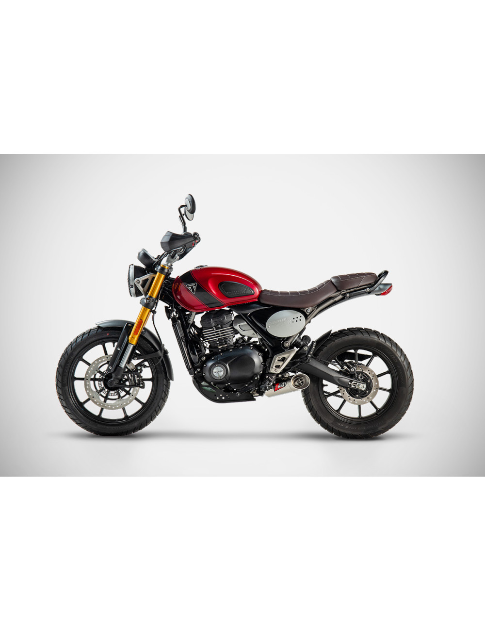 Scarico SCRAMBLER 400 X 2024 Full Kit ZARD in Acciaio Inox