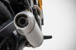 Exhaust Triumph Scrambler 400 X - 2024 slip on Steel silencer ZARD