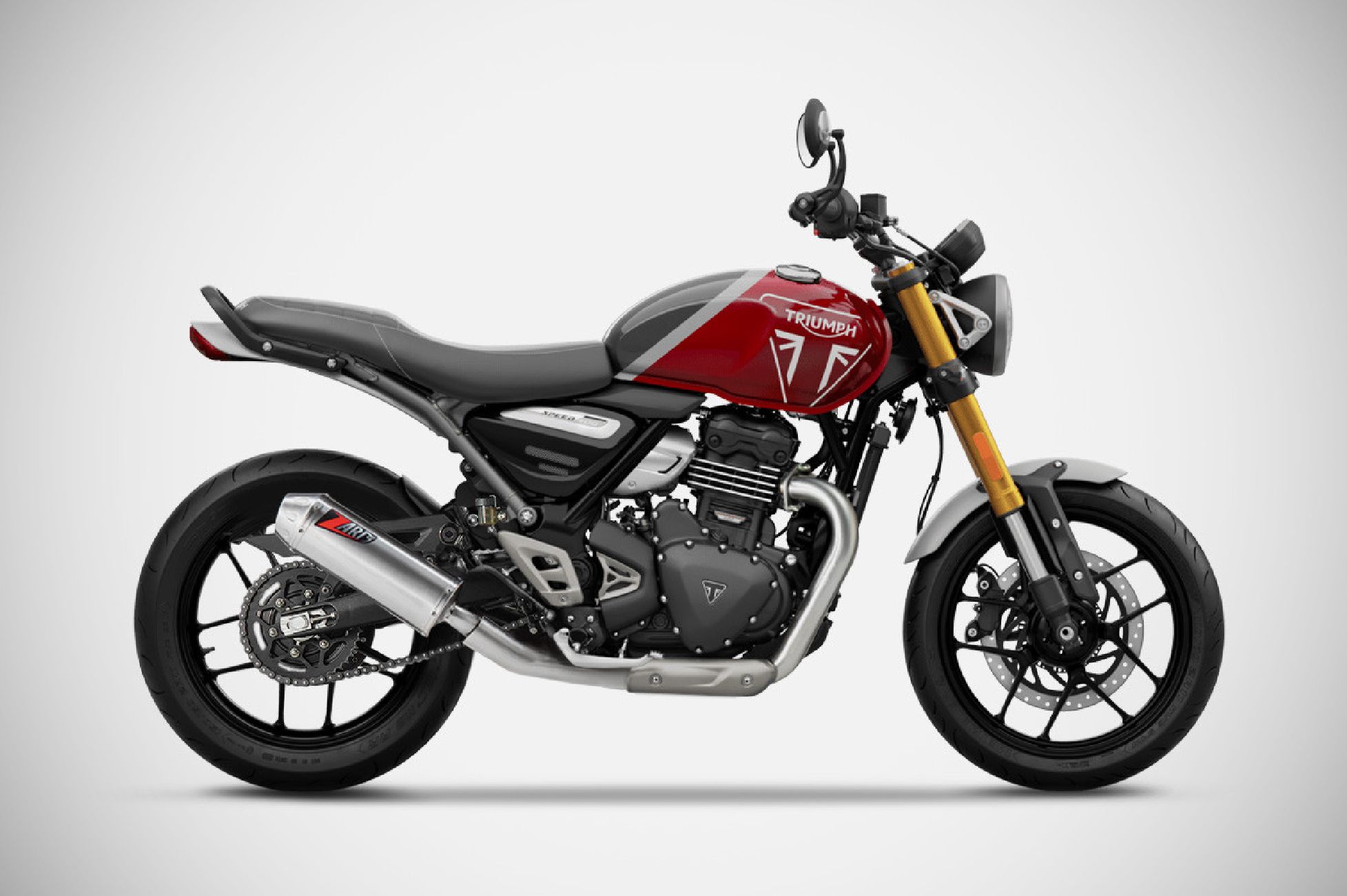 Scarico Triumph Speed 400 Slip-On 2024 ZARD in Acciaio Inox