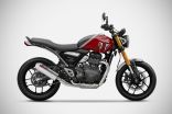 Scarico Triumph Speed 400 Slip-On 2024 ZARD in Acciaio Inox