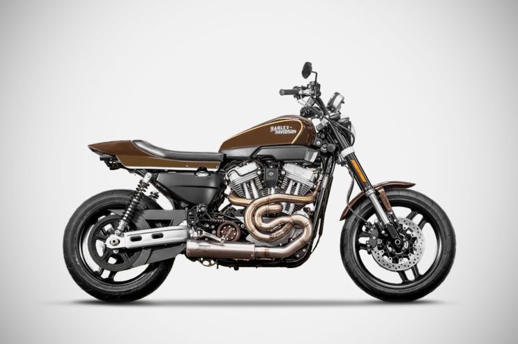 Scarico XR 1200 Harley Davidson (09-12)  Zard in Titanio Acciaio Inox