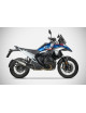 BMW R 1300 GS exhaust SLIP-ON ZARD 2024 Titanium with Carbon