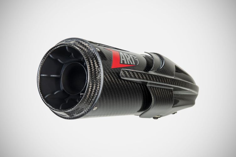 Scarico Ducati Scrambler 800 23-24 Slip-On Silenziatore Titanio Carbonio