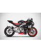 Aprilia RS/TUONO 660 Exhaust - ZARD Full Kit Stainless Steel and Titanium