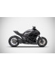 Scarico DIAVEL 11-18 SLIP-ON ZARD in Acciaio Inox e Titanio