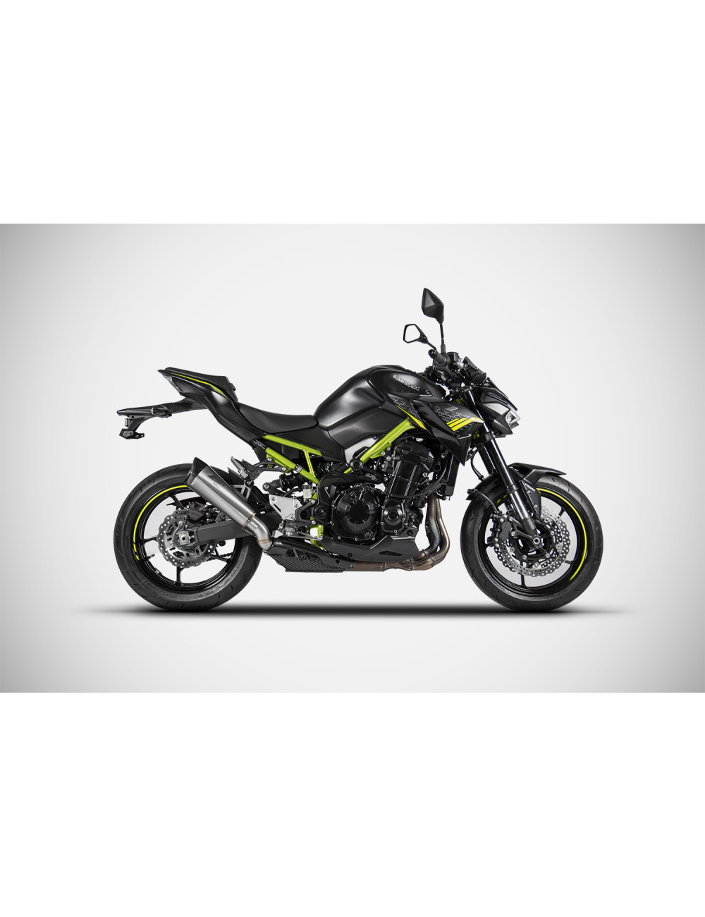 Scarico Kawasaki Z900 20-24 Slip-On ZARD Titanium Exhaust