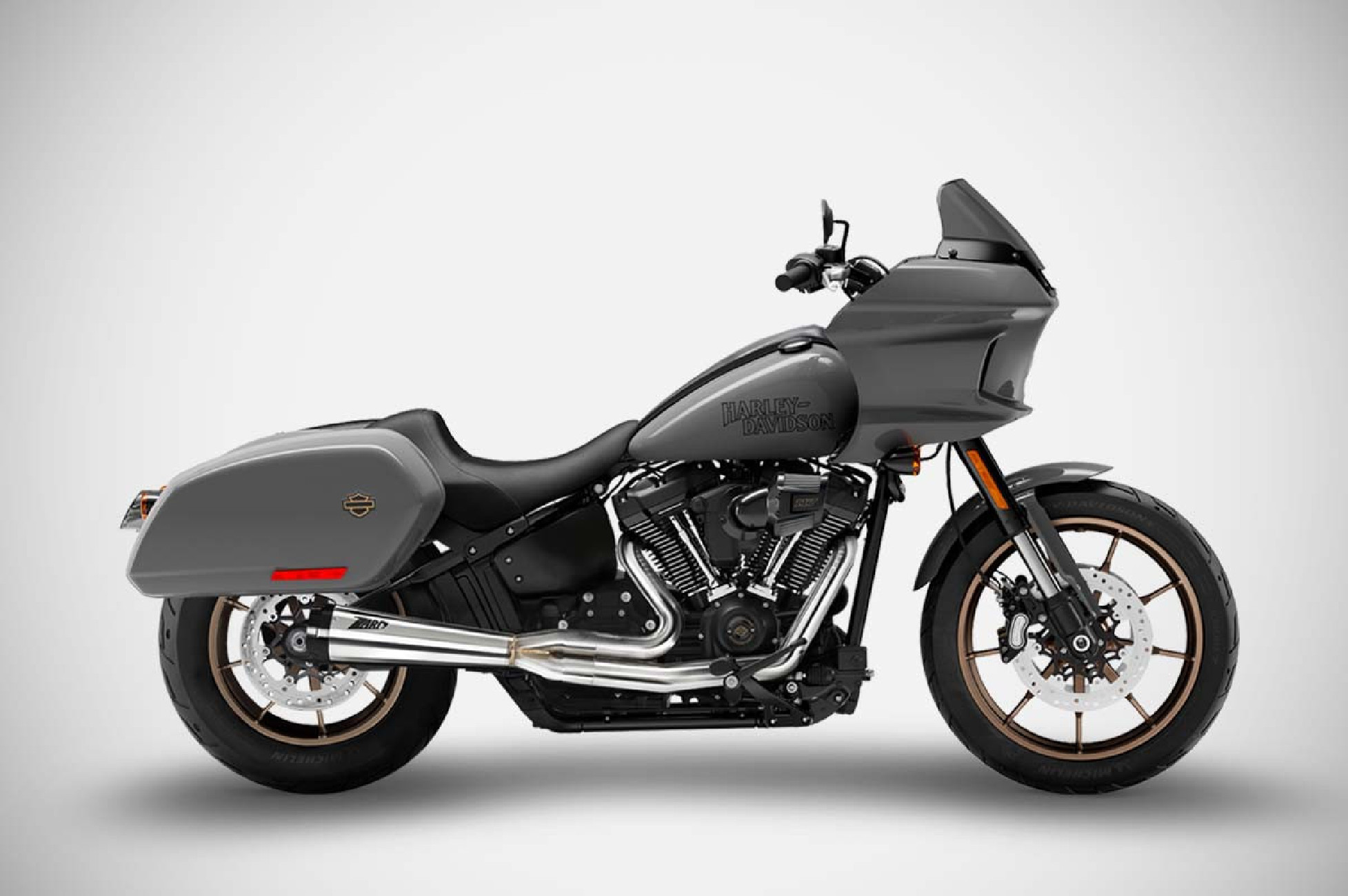 Scarico Low Rider ST Harley Davidson 2017/2024 kit completo