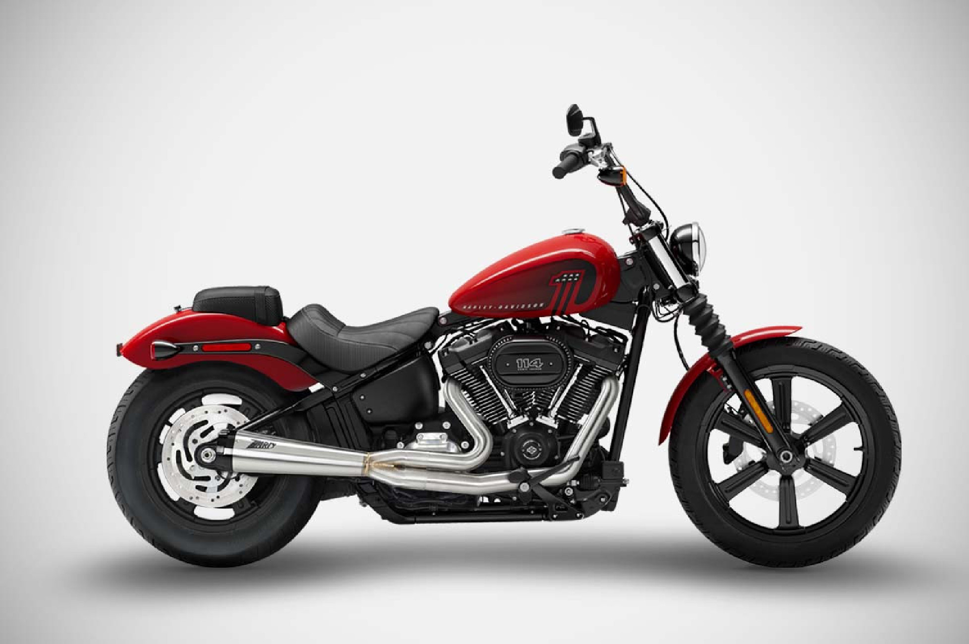 Scarico Street Bob 114 Harley Davidson 2017/2024 kit completo Zard