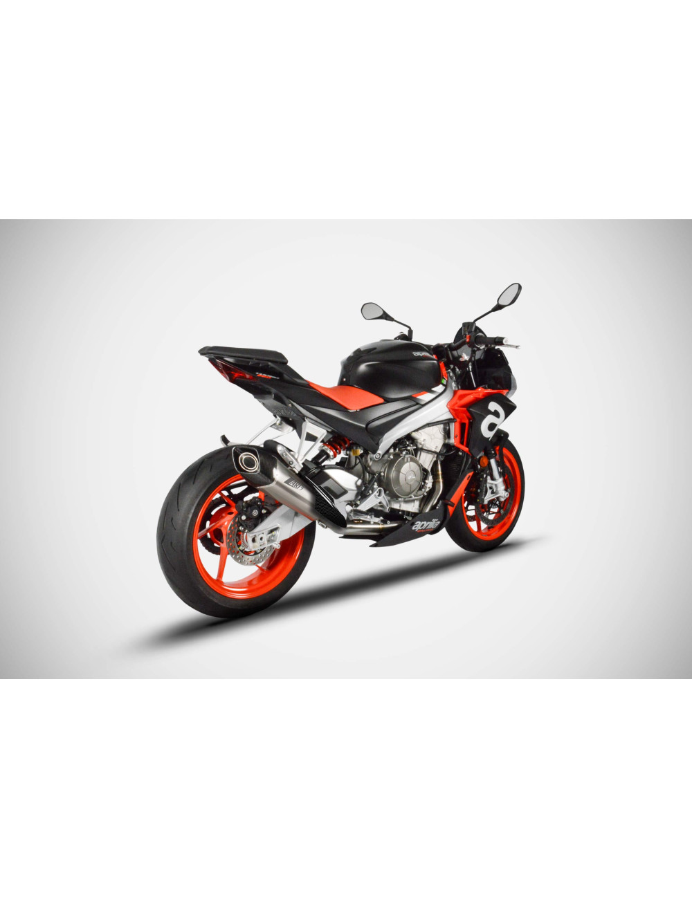 Scarico Aprilia RS/TUONO 660 ZARD Acciaio Inox Titanio