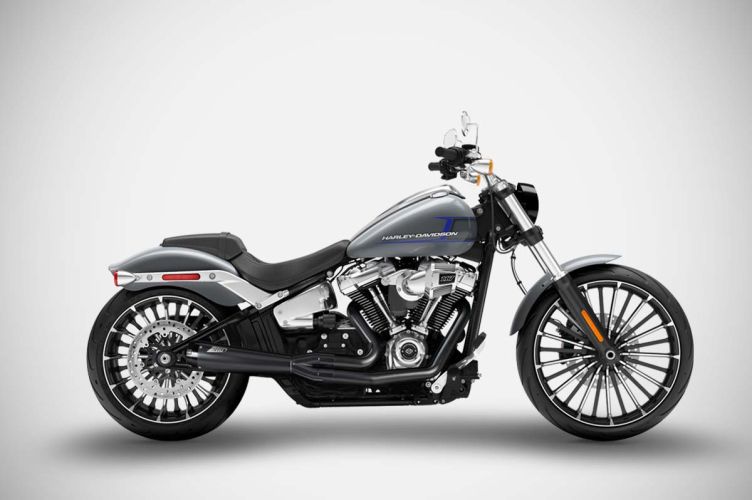 Scarico Breakout 117 Harley-Davidson 2017/2024 kit completo Zard